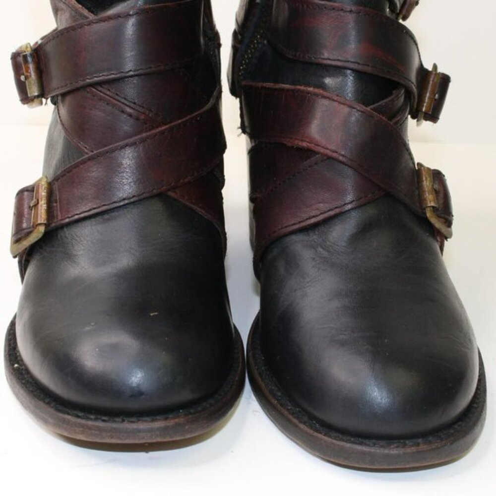 Freebird Hustl Ankle Biker Strap Boots (8 Us) View 6